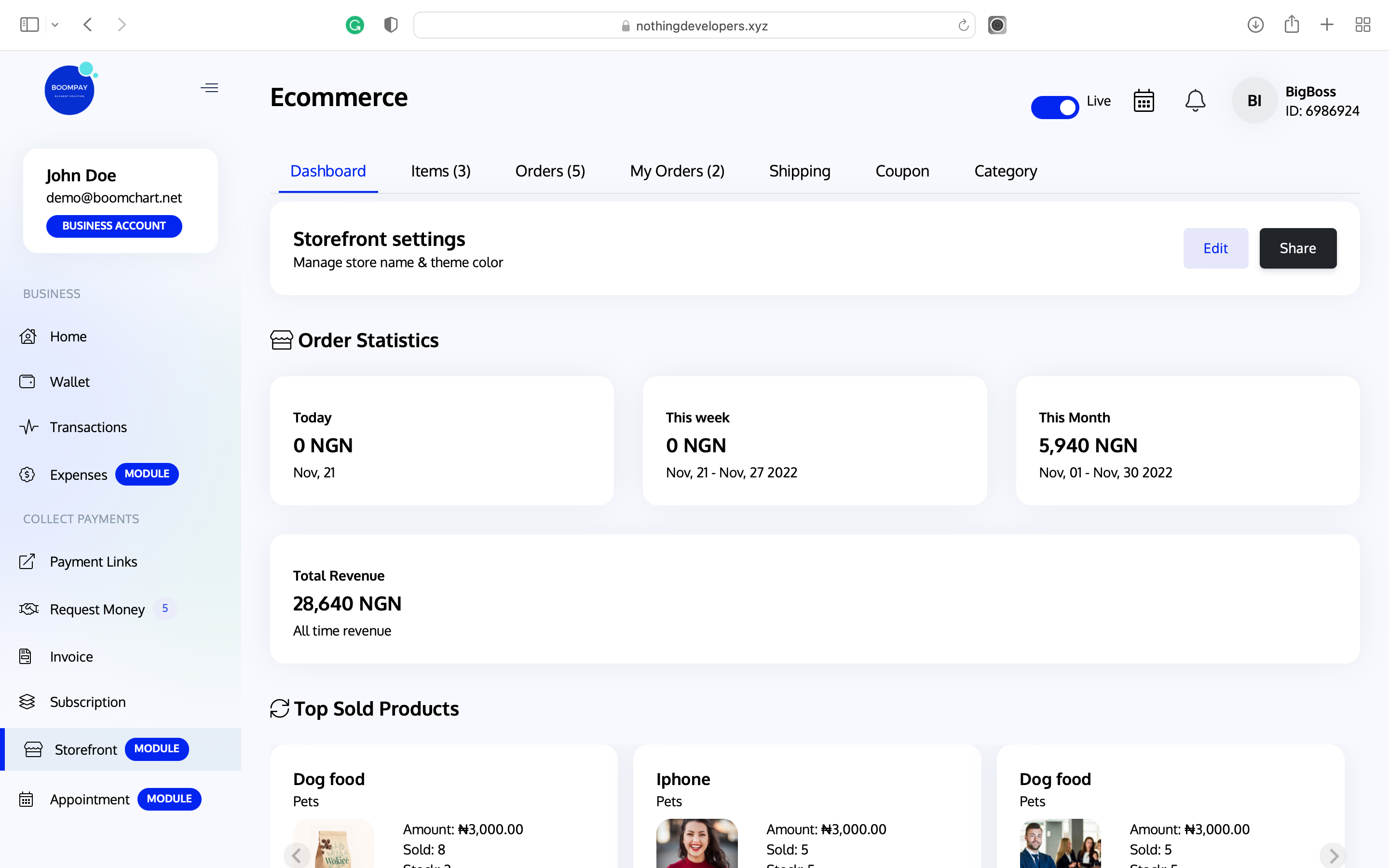 Storefront Addons Boompay by BoomchartDev CodeCanyon